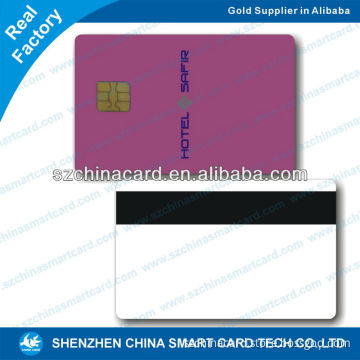 iso9001-2008 approved pvc contact smart ic card